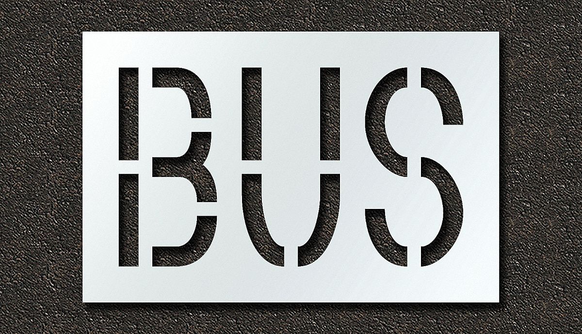 IndividualStencil Message Polyethylene