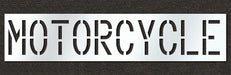 Pavement Stencil Motorcycle 18 in