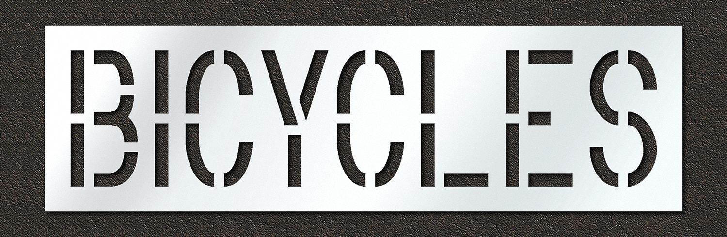 IndividualStencil Message Polyethylene