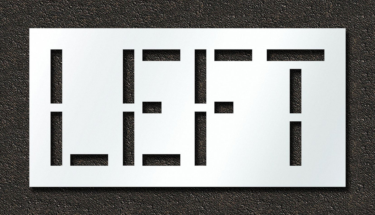 IndividualStencil Message Polyethylene