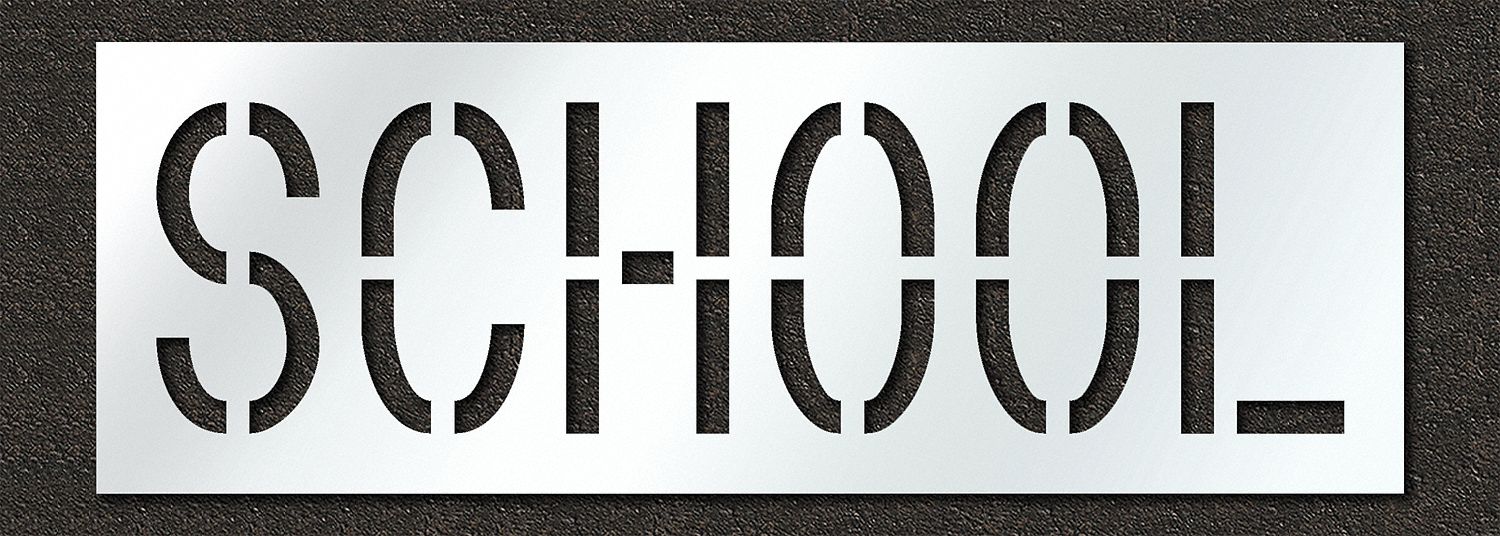 IndividualStencil Message Polyethylene