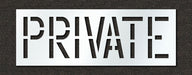 IndividualStencil Message Polyethylene