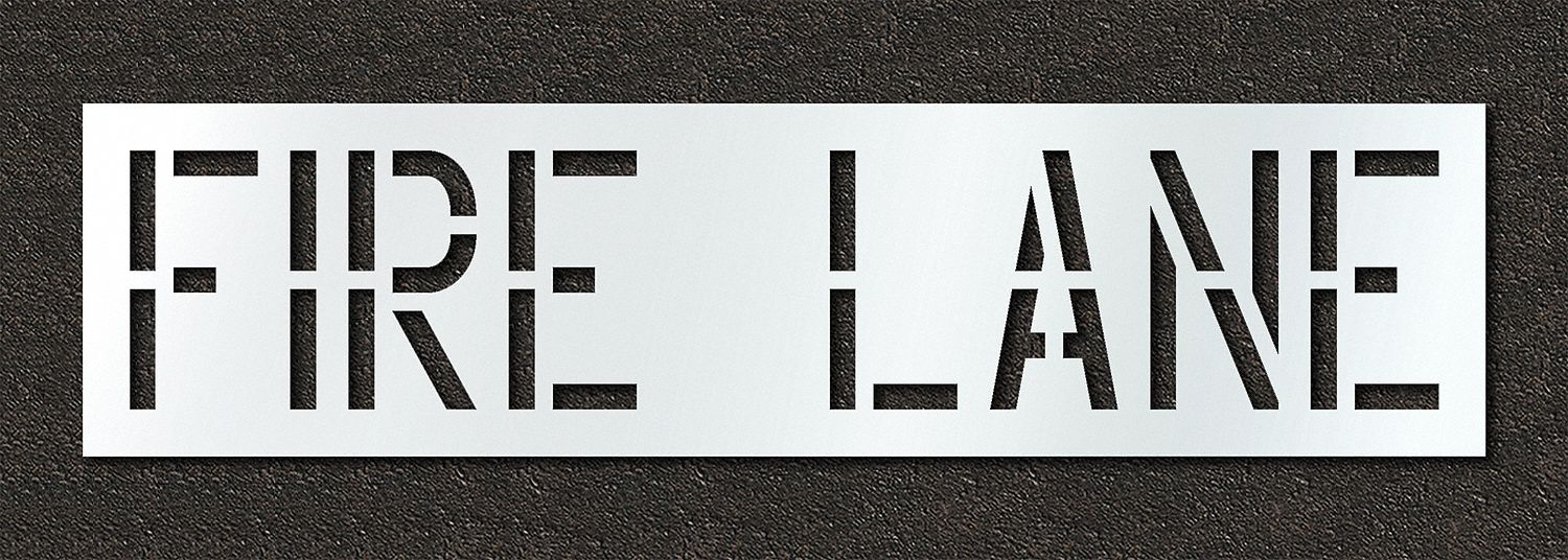 IndividualStencil Message Polyethylene