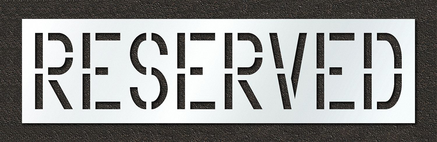 IndividualStencil Message Polyethylene