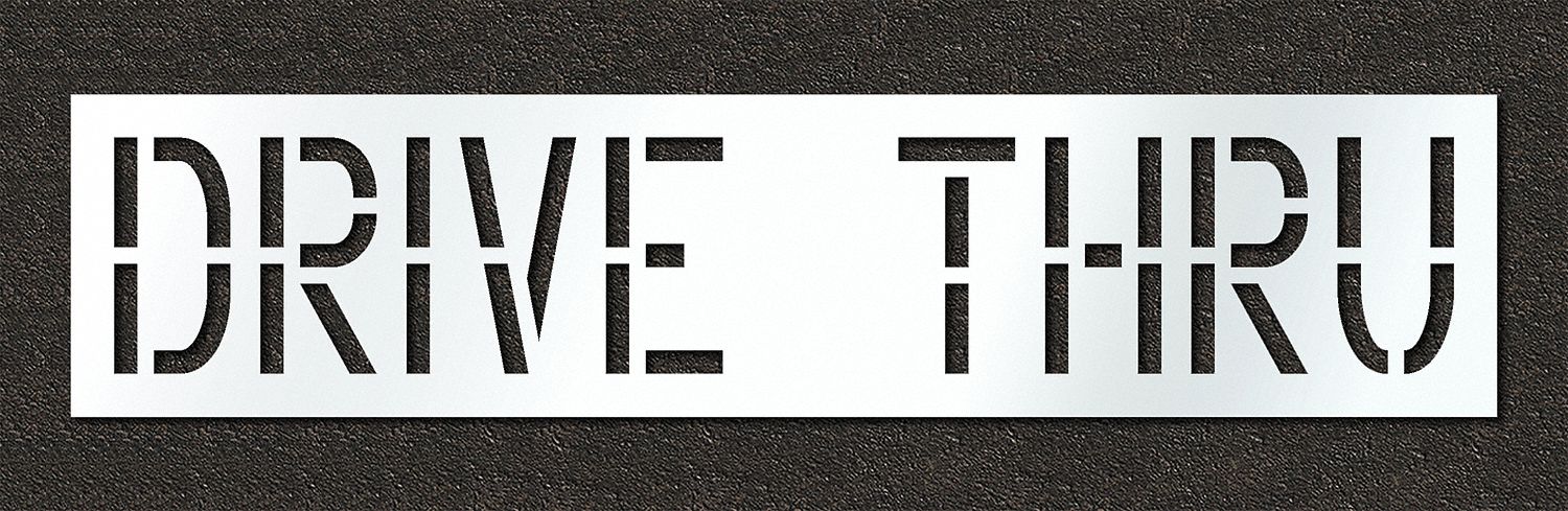 IndividualStencil Message Polyethylene