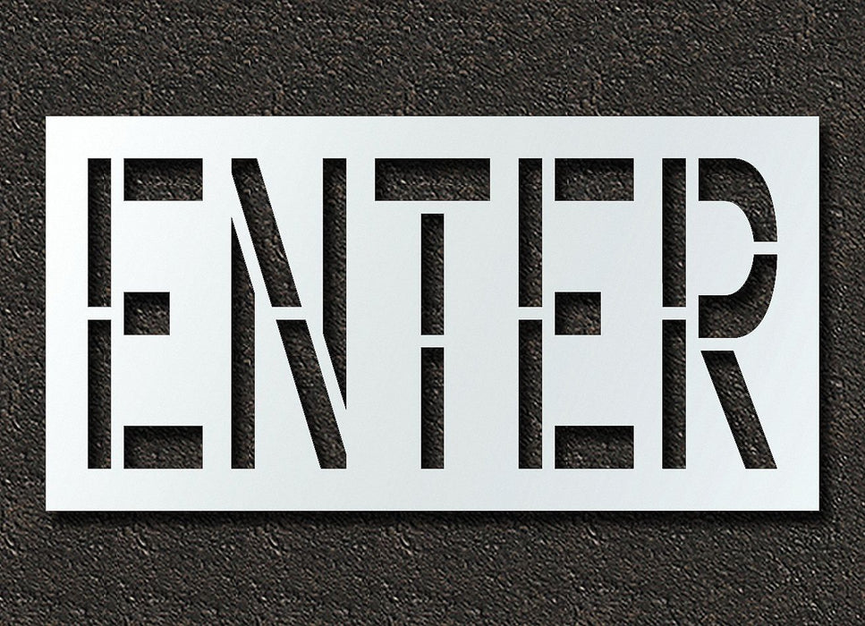 IndividualStencil Message Polyethylene
