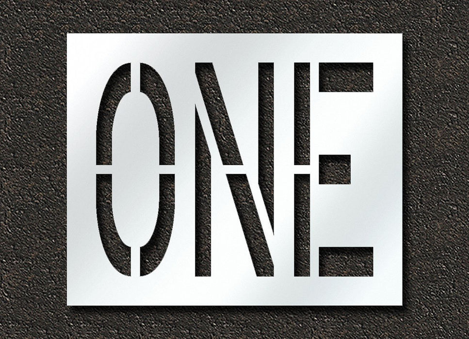 IndividualStencil Message Polyethylene