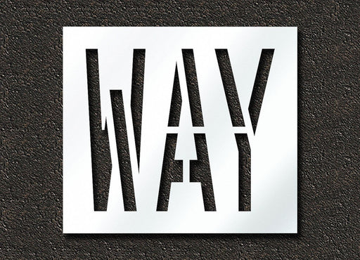 IndividualStencil Message Polyethylene