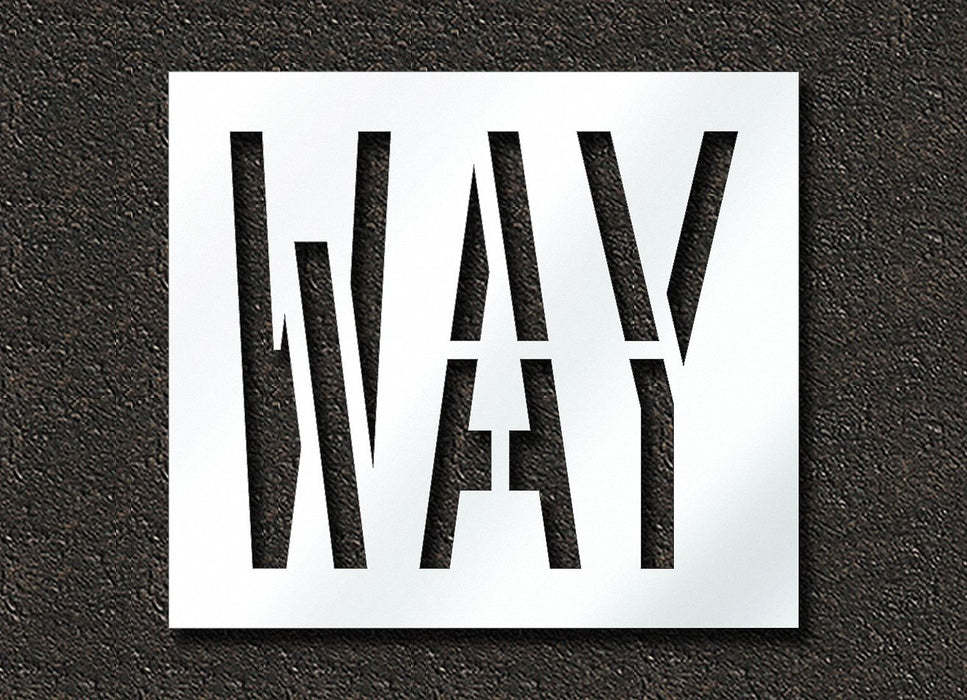 IndividualStencil Message Polyethylene