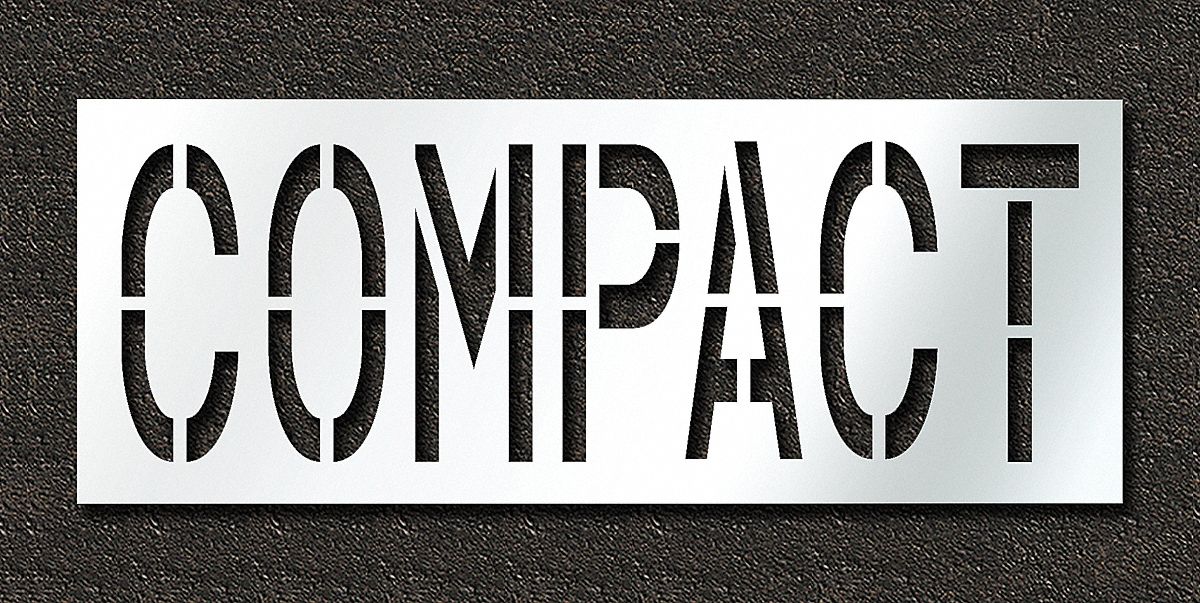IndividualStencil Message Polyethylene