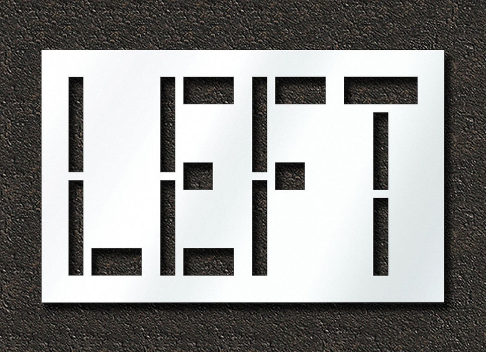 IndividualStencil Message Polyethylene