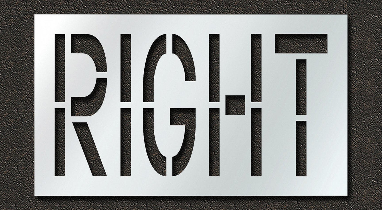 IndividualStencil Message Polyethylene