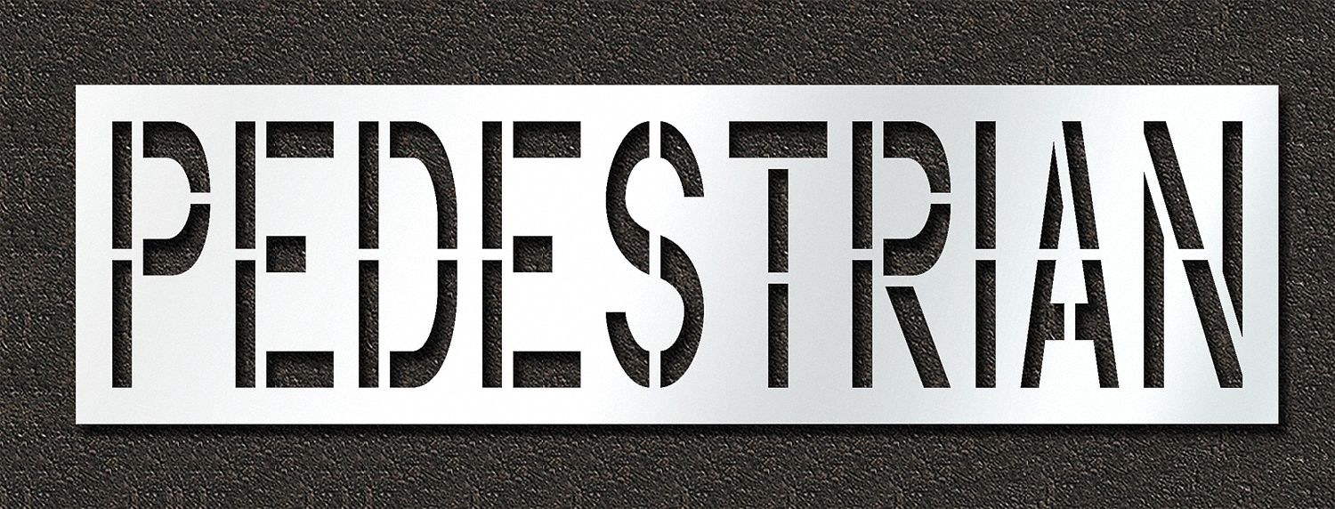 IndividualStencil Message Polyethylene
