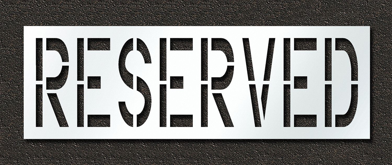 IndividualStencil Message Polyethylene