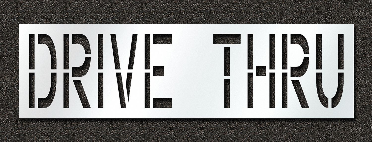 IndividualStencil Message Polyethylene