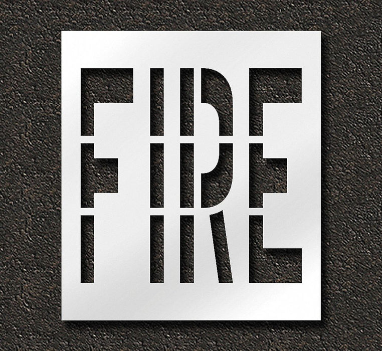 IndividualStencil Message Polyethylene