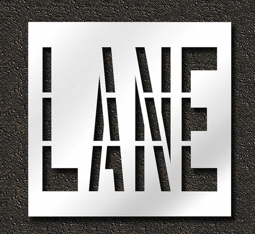 IndividualStencil Message Polyethylene
