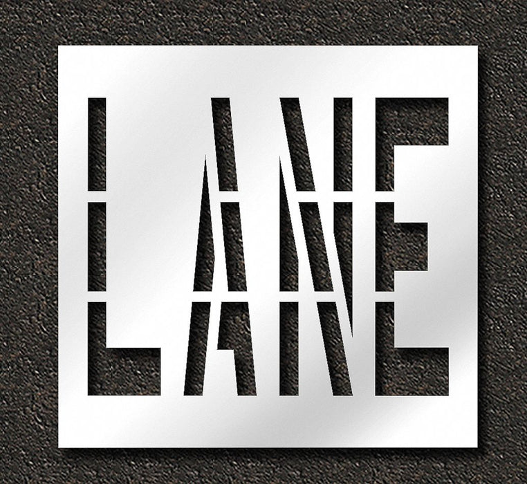 IndividualStencil Message Polyethylene