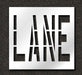 IndividualStencil Message Polyethylene
