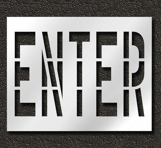 IndividualStencil Message Polyethylene