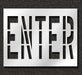 IndividualStencil Message Polyethylene