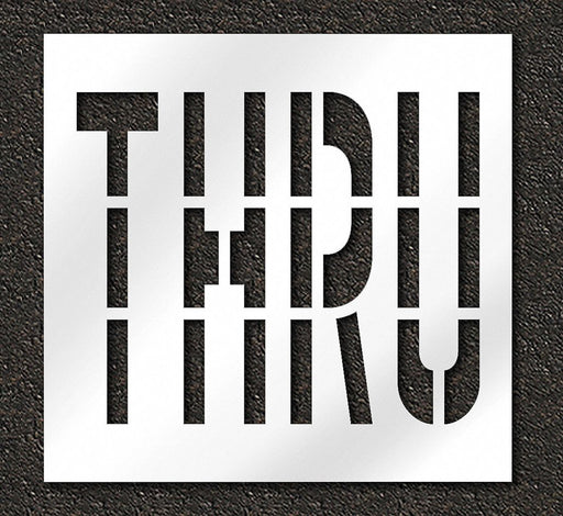 IndividualStencil Message Polyethylene