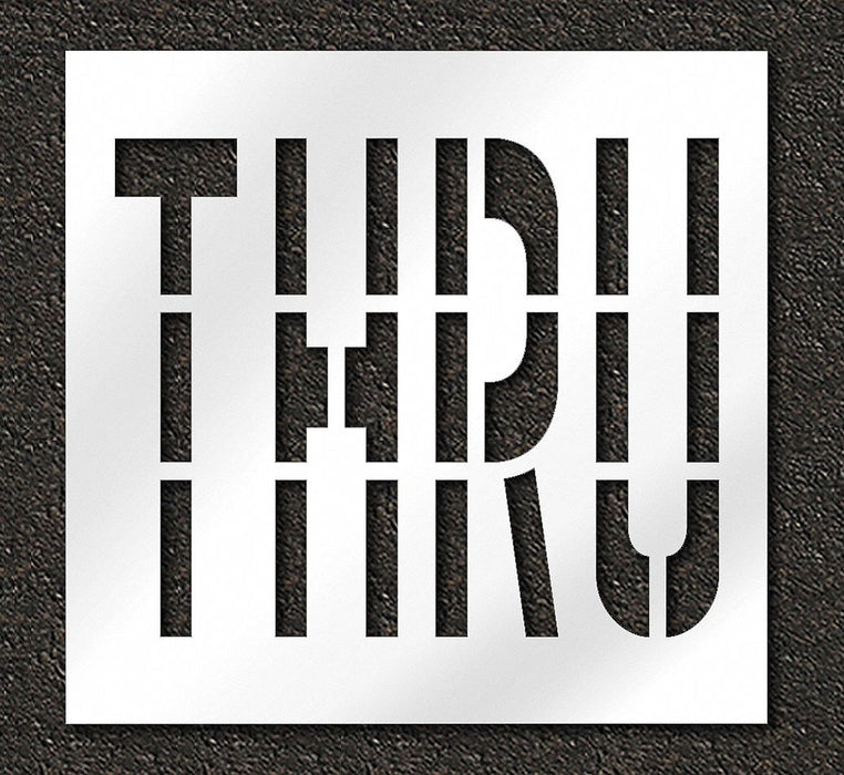 IndividualStencil Message Polyethylene