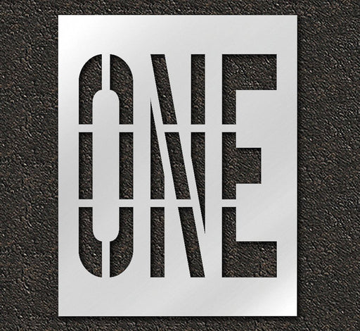 IndividualStencil Message Polyethylene