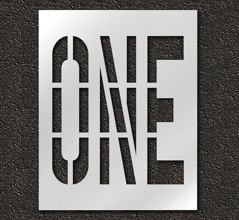 IndividualStencil Message Polyethylene