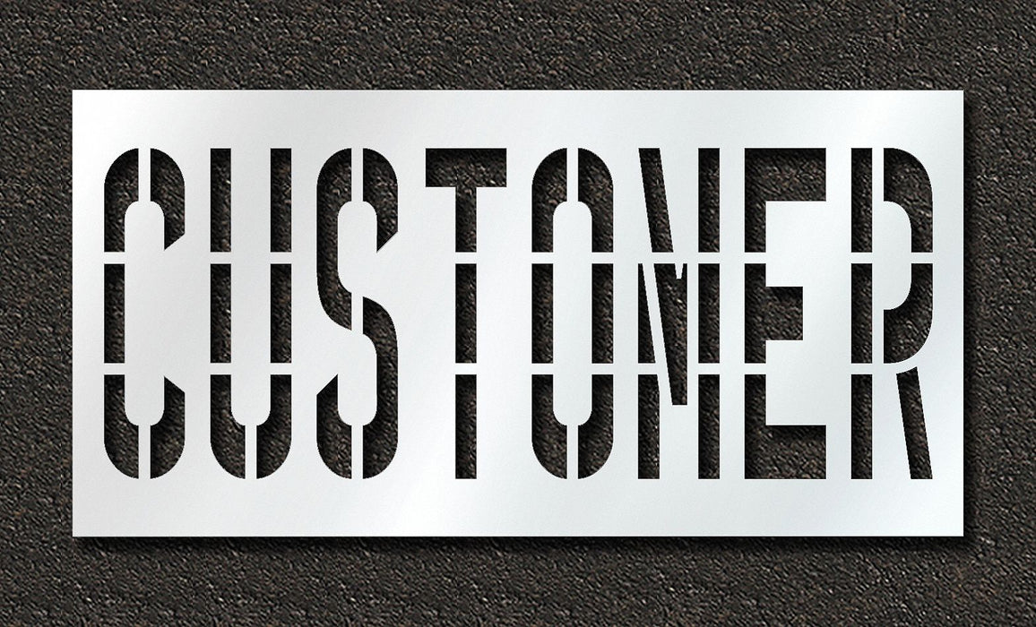 IndividualStencil Message Polyethylene
