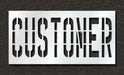 IndividualStencil Message Polyethylene