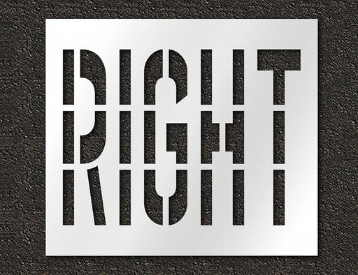 IndividualStencil Message Polyethylene