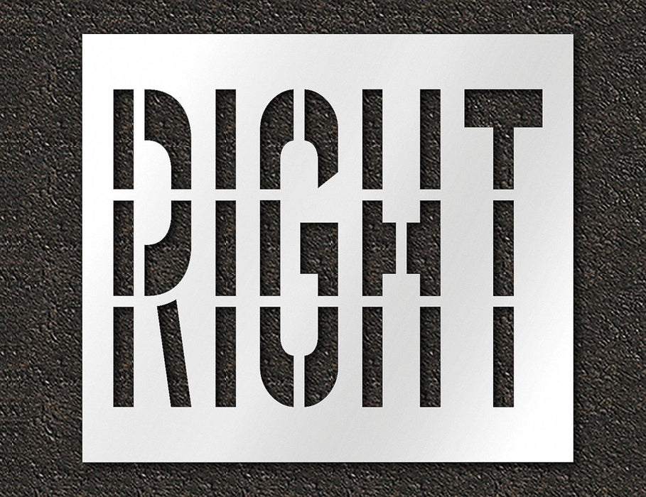 IndividualStencil Message Polyethylene
