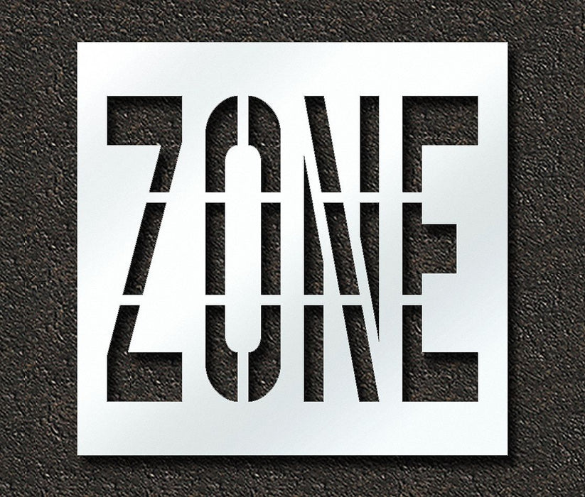 IndividualStencil Message Polyethylene