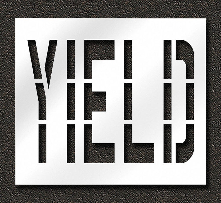 IndividualStencil Message Polyethylene