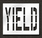 IndividualStencil Message Polyethylene