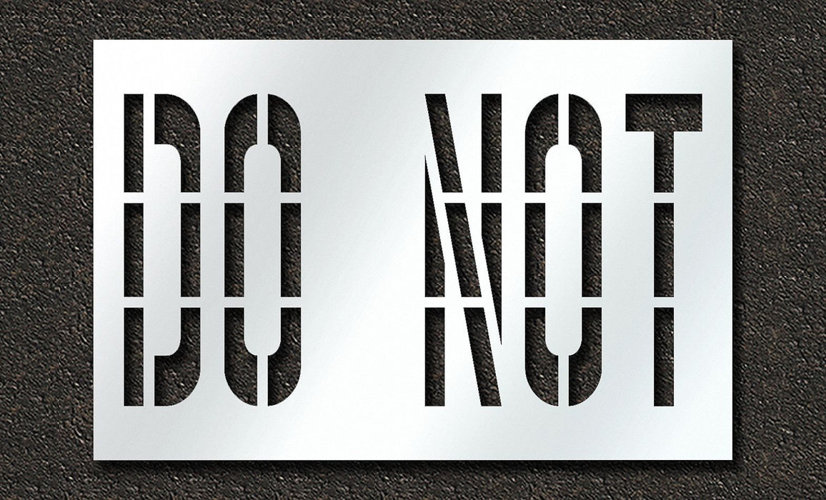 IndividualStencil Message Polyethylene