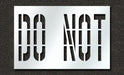 IndividualStencil Message Polyethylene