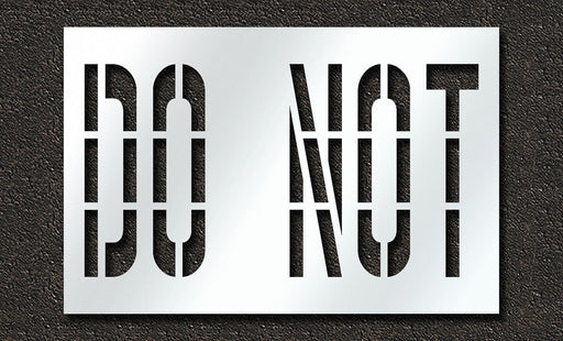 IndividualStencil Message Polyethylene
