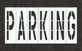 IndivStencil Message Polyethylene 4pcs