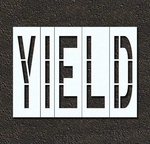 Pavement Stencil Yield 48 in