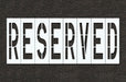 IndivStencil Message Polyethylene 8pcs