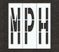 IndivStencil Message Polyethylene 3pcs
