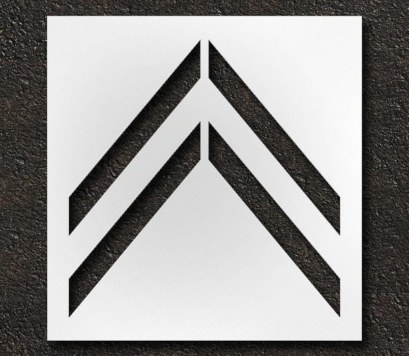 IndivStencil Symbol Polyethylene 8pcs