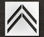 IndivStencil Symbol Polyethylene 8pcs