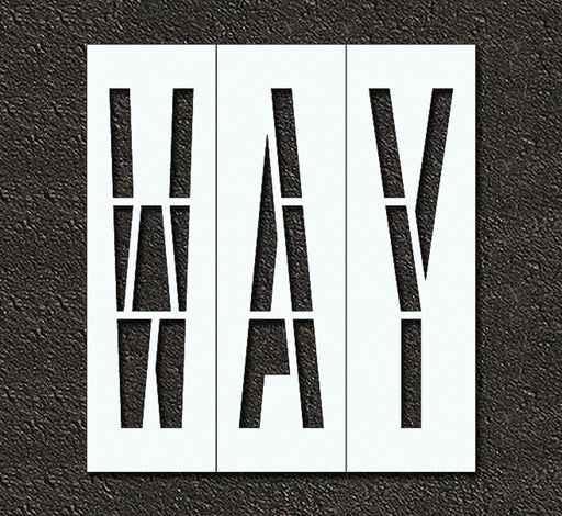 IndividualStencil Message Polyethylene