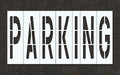 IndivStencil Message Polyethylene 7pcs