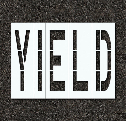 Pavement Stencil Yield 96 in