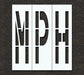 IndivStencil Message Polyethylene 3pcs