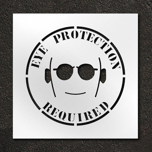 Stencil Eye Protection 24 in
